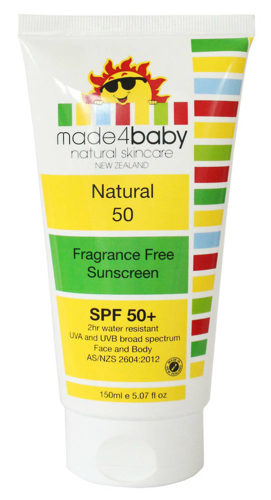 Made4Baby Natural Sunscreen SPF 50 150ml
